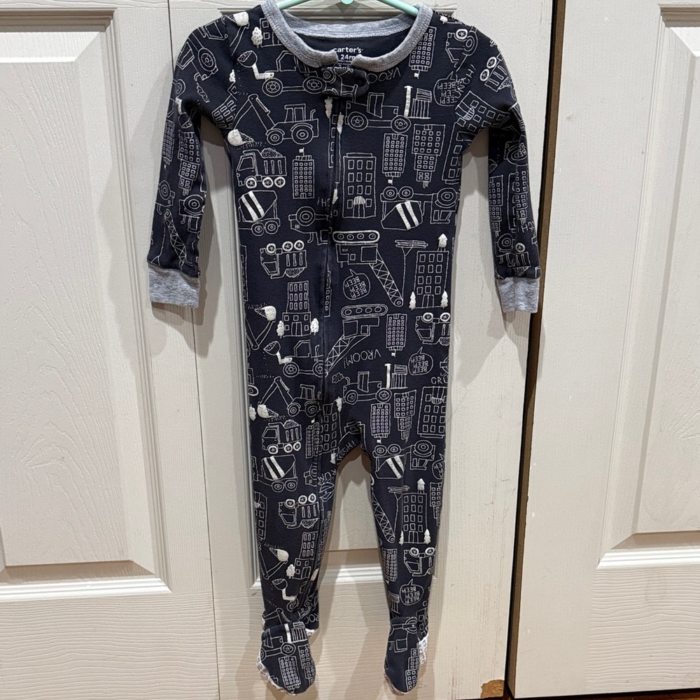 Carter’s Construction Print Pajamas (24m)